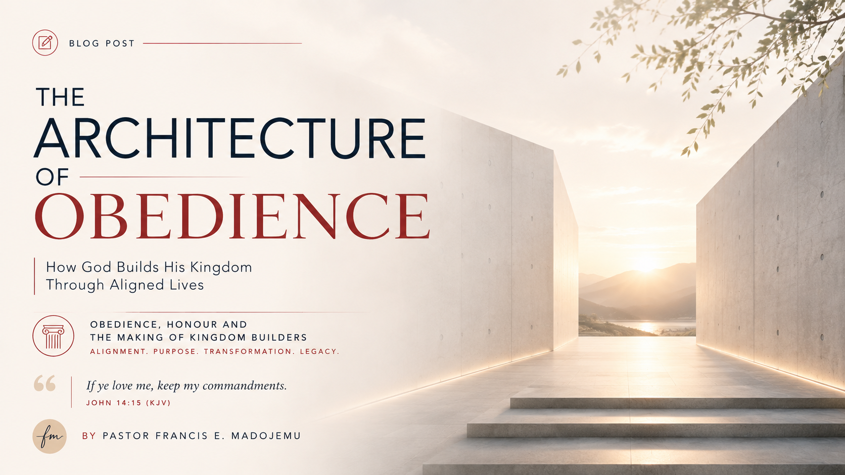 Cover of THE ARCHITECTURE OF OBEDIENCE