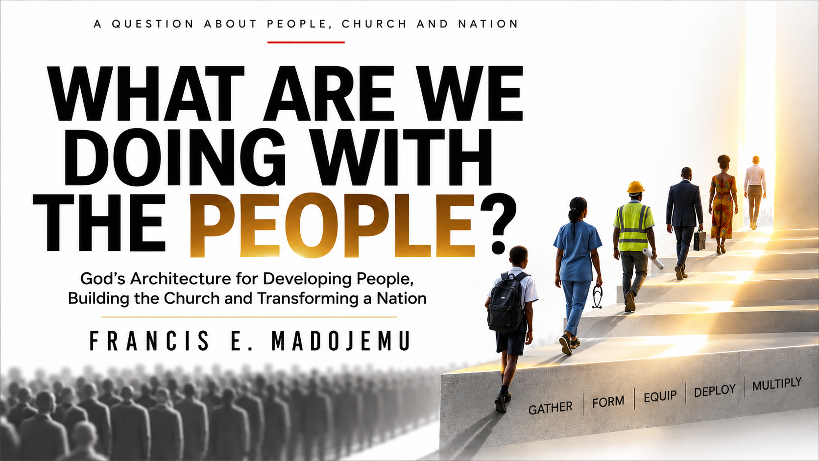 Cover of WHAT ARE WE DOING WITH THE PEOPLE?
